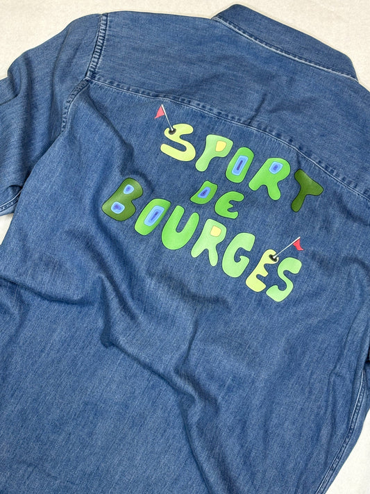 classic denim shirt recto-verso