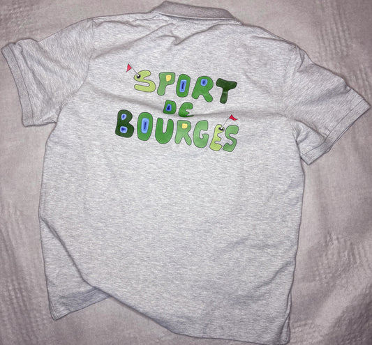 grey classic polo recto-verso