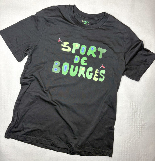 black t-shirt organic coton